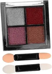 BIUDECO Nail Art Glitter Sequins Set 4 Holographic Dip Powder Reflective Nail Pigment Easy to Apply for Home Professional Use