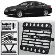 For 09-Up Jaguar XF Front Bumper Tow Hook License Plate Bracket Mount Holder (for: Jaguar)