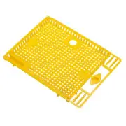Plastic Queen Bee Cage Frame Beekeeping Equipment Tool Yellow