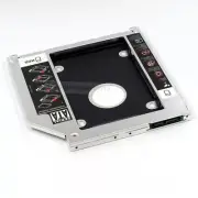 2nd HDD SSD SATA Hard Drive Caddy Adapter for MacBook Pro Unibody SuperDrive DVD