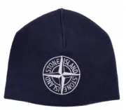 STONE ISLAND BNWT JUNIOR COMPASS WOOL/CASHMERE BEANIE/CAP/HAT SIZE LARGE, 57CM