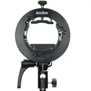 Godox S2 S-type Flash Bracket Bowens Mount for Godox V1 V860II AD200 AD400pro