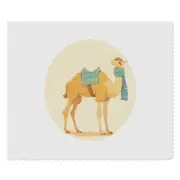 2 x 'Cute Camel Wearing Scarf' Lens Cleaning Cloths (LC00032182)