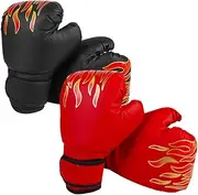 NULYLU 2 Pairs Boxing Gloves Gloves Sparring Boxing Punching Kickboxing Thai Accessory Kickboxing Supply Eva