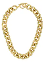 Kenneth Jay Lane Chunky Chain Necklace - Gold - One Size One Size
