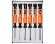 SP Tools SP34005 - Screwdriver Set 6 Piece Mini Phillips/Slotted