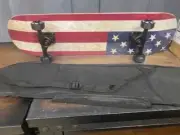 NPET 32" Complete Skateboard Double Kick Skate Board