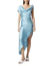 Pinko Verdone Satin Dress