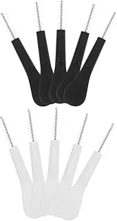 CIYODO 10Pcs Gap Scrub Brush Set Multifunctional Cleaning Tool for Hard to Reach Spaces Durable Bristle Brushes for Bathroom Kitchen Window Tracks Door Frames and Tight Corners