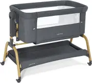 New ANGELBLISS 3 in 1 Baby Bassinet Rocking Bassinets Bedside Sleeper Easy Fold