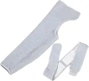 YARNOW One-arm Shoulder Pad Arm Sling Sport Shoulder Pad Protector Shoulder Brace Support Shoulder Wrap Arm Compression Sleeve Shoulder Brace Shoulder Harness Spandex Light Grey