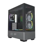 Montech SKY TWO Mid tower ATX Computer Case Black no power supply
