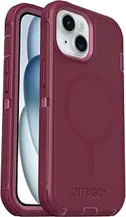 OtterBox Defender Series MagSafe Case for iPhone 15/14/13, Shockproof, Drop Proof, Ultra-Rugged, Protective Case, 7X Military Standard, Pink