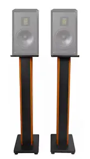 (2) 36" Bookshelf Speaker Stands For Pair MartinLogan LX16 Bookshelf Speakers