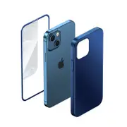 Catzon 360�� Full Coverage Protective Phone Case Screen Protector for iPhone 13 Series Shockproof Cover-Blue