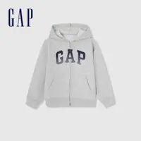 在飛比找蝦皮商城優惠-Gap 男童裝 Logo連帽外套-灰色(429331)