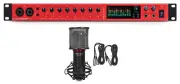 Focusrite Clarett+ 8Pre USB-C JFET/ADAT Audio Recording Interface + Microphone