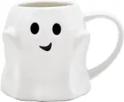 14 Oz Halloween Ghost Coffee Mug White Cup Gifts Kids Adults Decor Decorations