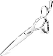 5.5" Professional Hair Scissors Barber Scissors Haircut Scissors Hair Cutting Scissors Hairdresser Scissors 440C Hair Shears Blind Hole Convex Edge KINSARO