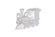Gibson Gifts Silver Train Moneybank Coin Storage Baby/Infant Gift Keepsake