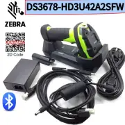 Zebra DS3678-HD3U42A2SFW Bluetooth Wireless High Density Barcode Scanner USB Kit