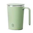 Self Stirring Coffee Mug Rechargeable Automatic Magnetic Mixing Cup ,400Ml9016