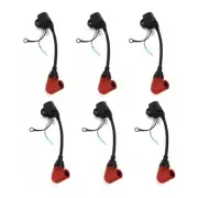 6PCS OUTBOARD IGNITION COIL FOR YAMAHA 100/150/175/200/225HP 6R3-85570-01-00 NEW