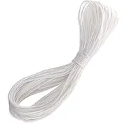 H&S 20 Meters Picture Hanging Cord 2.5mm Super Strong Nylon White for Photo Frame Mirror Hold up to 30kg