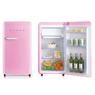 【SAMPO 聲寶】99公升一級能效歐風美型單門小冰箱SR-C10(P)粉彩紅 (8.2折)