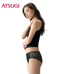 在飛比找樂天市場購物網優惠-日本 厚木ATSUGI 1 WEEK 吸水 蕾絲內褲/生理期