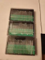 3pack 20x Diamond Burrs tools fits dremel or rotary engraving Bits micro small(I