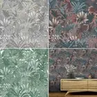 Tropical Lush Forest Wallpaper Muriva Metallic Botanical Jungle Leaves 3 Colours