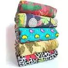 Kantha Quilt Throw Blanket Quilts 10 PC Indian Vintage Handmade COTTON patchwork