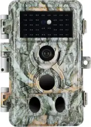 Game Trail Camera No Glow 24MP 1296P H.264 MP4 Video Night Vision 0.1S Trigger M