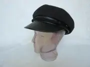 Canvas Brando Cap Slugger Spitfire Peaked Cap Balloon Cap Rockabilly Vintage