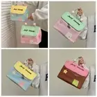 Nylon Dopamine Color Handbag Large Capacity Pouch for Make Up Kit Kids