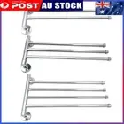 Stainless Steel Towel Rack Lightweight Towel Bar Towel Shelf for Home Dormitory