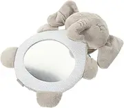 FUNNETOYU Cartoon Elephant Plush Mirror for Creative Distorting Doll for Safe Plush Engaging Design for Boy Girl Boy Girl Grey Elephant
