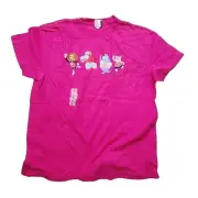 Vintage Paul Frank Tshirt, Julius Excercise, Hot Pink, Medium