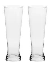 [Krosno] Duet Pilsner 670ml Set of 2 Gift Boxed in Clear