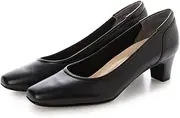 Riz raffinee(リズ ラフィーネ) Liz Rafine RRLF43230DBL220 Women's Pumps, Black, 8.7 inches (22.0 cm), Black, 22.0 cm