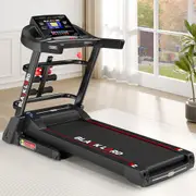BLACK LORD Electric Treadmill Run Machine Auto Incline Home Gym Exercise