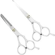 Hair Cutting Scissors Set Professional Scissors Stainless Steel Zinc Alloy Thumb Rest for Hairdressers