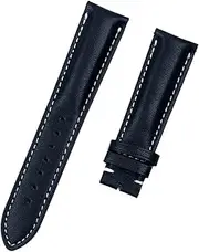 [TIOYW] Genuine Real Cow Leather Watch Band Watchband For Breitling Strap For NAVITIMER WORLD Avenger Superocean Belt 22mm Pin Buckle