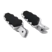 Motorcycle Footrest Foot Pegs Pedals For Ducati Hypermotard 821 Multistrada Mts 950 1260 1200(silver )