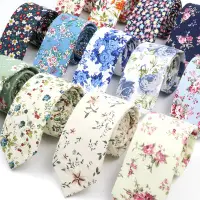 在飛比找Yahoo!奇摩拍賣優惠-New Floral Elegant Tie For Men