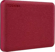 Toshiba Canvio Advance V10 4TB USB 3.0 Portable External Hard Drive, Red