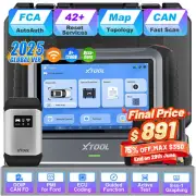 XTOOL IP919 OBD2 Scanner E.CU Coding Diagnostic Scan Tool Key Program AutoAuth