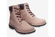 Timberland Womens Lucia Way 6-Inch Charm Waterproof Boot - Light Pink Nubuck - US 6