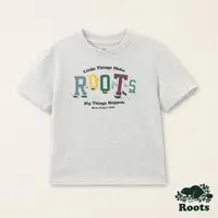 在飛比找momo購物網優惠-【Roots】Roots小童-城市悠遊系列 海狸夥伴有機棉短
